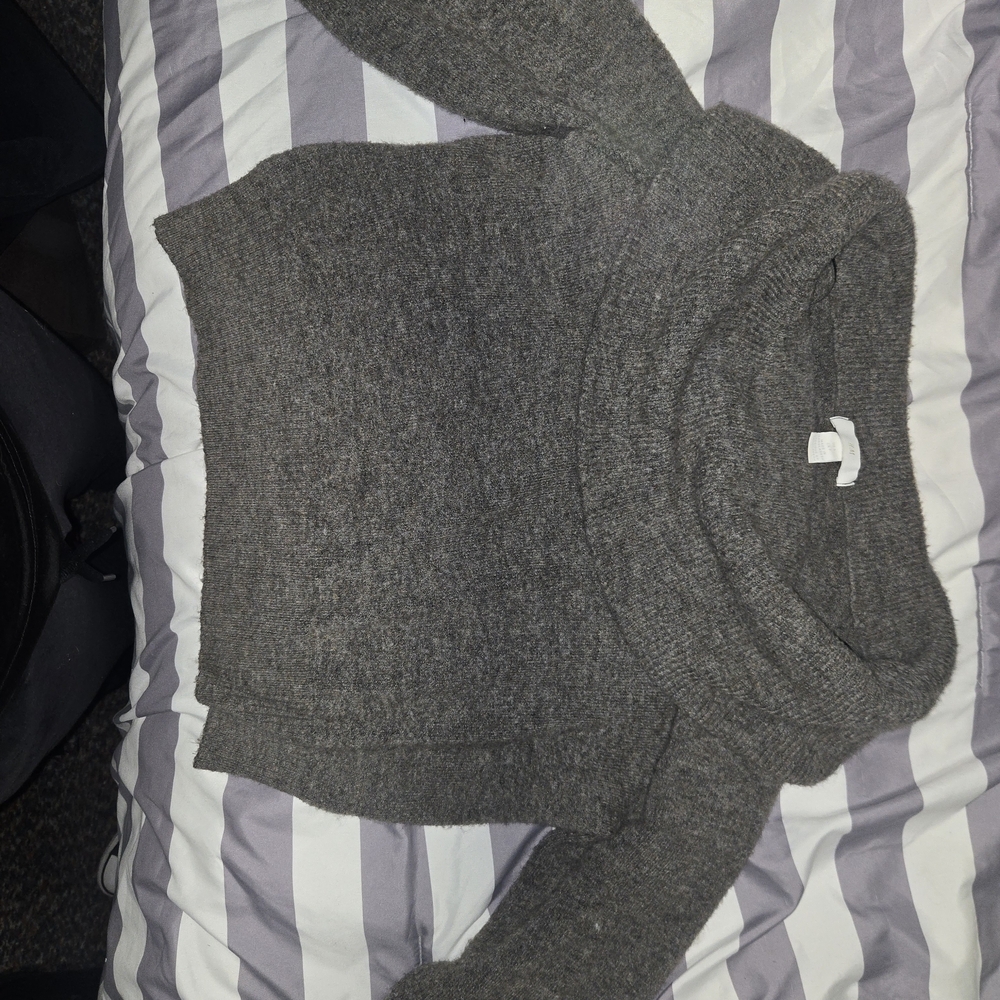 H&M Heather BROWN Cowl Neck Sweater